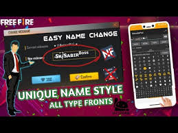 Below are 30 stylish names that you can pick from Free Fire Name Kaise Badale How Change Free Fire Name Unicode Pad App Youtube