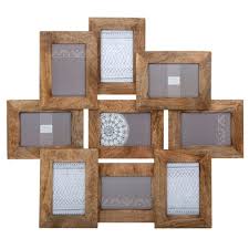Cadre Multivues 9 Vues En Manguier 58x66 Ayna Maisons Du Monde