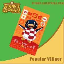 He has appeared in every game so far. 098 Roald Animal Crossing Karte Amiibo Fur New Horizons Access Control Cards Aliexpress