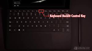 Regardless of the brand, if your laptop has a keyboard backlighting feature, it should have a function key to enable or disable keyboard backlight. Is Surface Go 2 Keyboard Backlit Surfacetip