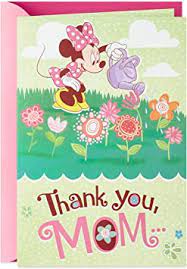 Hallmark ecards is no longer in service. Amazon Com Hallmark Mother S Day Pop Up Card From Child Disney Minnie Mouse Office Products