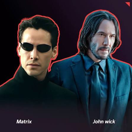Keanu Reeves shines in two iconic roles: the relentless assassin John Wick and the mind-bending action hero Neo in The Matrix. Each character showcases his unparalleled skills in combat and his deep