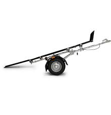 Folding Motorcycle Trailer Single Track Bulldog Folding Trailers