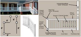 It can be installed over a concrete surface, or added to wooden or composite deck structures. Pvc Deck Railing Parts Novocom Top