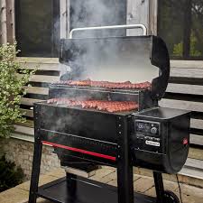 Weber Searwood XL 600 Porcelain Coated Steel Pellet Grill - 1500121 :  BBQGuys