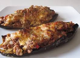 Aubergines Farcies A La Viande Hachee Ww Plat Et Recette Recette Recette Aubergine Farcie Aubergines Farcies Recettes De Cuisine