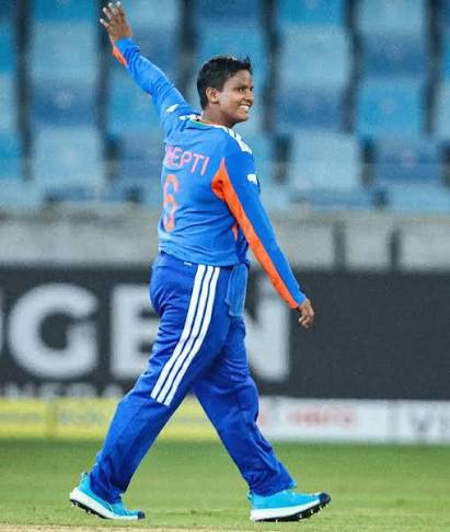 title A 150th T20I to remember! ✨ Seven balls, three wickets, zero runs 💪 Deepti  Sharma is back on top of the women's T20I wicket-takers' charts with 171  wickets 📈