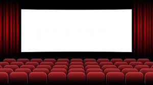 Cinema Movie Theater With Blank Screen And Red Seat Cinema Movie Theater Door Design Wood Cinema Movies
