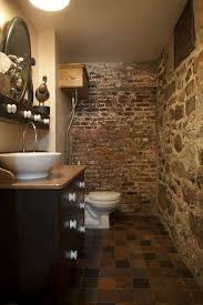 Using reclaimed bricks from basement in shower. Rtbsdwbw33 Rustic Tile Bathroom Shower Design With Brick Walls Wtsenates