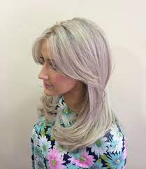 Platinum Blonde Highlights With Grey Ash Toner Colour Wella Platinum Blonde Highlights Platinum Blonde Blonde Highlights