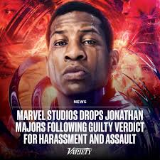 Jonathan Majors has officially been let go from playing Kang in the MCU  after being found guilty of harassment and assault in court. Source:  www.variety.com/2023/film/news/jonathan-majors-marvel-studios-dropped-kang-1235587971/  (Michelle/Nerds Love Art)