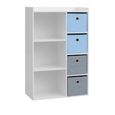 Pour les sas d'entrée, on retrouve généralement un petit meuble d'entrée où l'on vient poser son trousseau de clefs et ses portefeuilles ainsi qu'un joli porte. Meuble De Rangement Enfant 3 Niches Boy 62 X H 96 Cm Bleu Toilinux