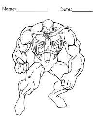 If your child loves interacting. Bulky Venom Spiderman Coloring Pages