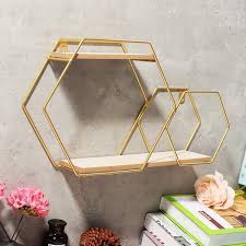 Check spelling or type a new query. Iron Metal Wall Shelf Hexagon Geometric Gold Storage Rack Hanging Display Holder For Kitchen Bathroom Home Decoration Shelves Storage Holders Racks Aliexpress