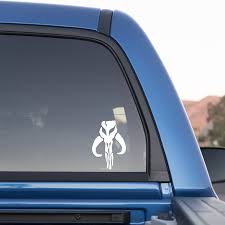 Boba Fett 39 S Mandalorian Symbol For Cars And Trucks Whipps Sticker Co Cars Trucks Truck Stickers Car Stickers
