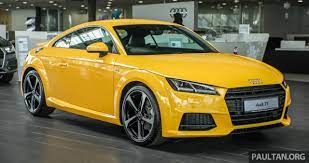 Audi malaysia officially launched the new audi tt in the heart of kuala lumpur today. Audi Tt 2 0 Tfsi Black Edition Launched Rm317 400 Paultan Org