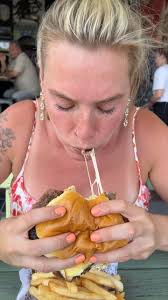 The JUICY LUCY BURGER from @streettotable in Merrick, NY