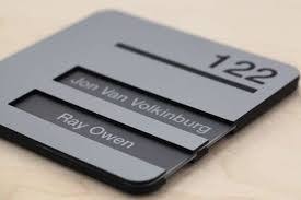Changeable Elements Door Signs Door Signage Office Sign Company