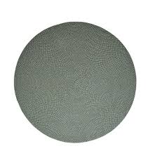 Dark blue green area round rug carpet mosaic pattern bedroom 100 polyester fiber. Defined Rug Round Large Juniper House