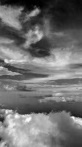 Maybe you would like to learn more about one of these? Nd34 Cloud Sky Nature Dark Bw Clouds Wallpaper Iphone Grey Wallpaper Iphone Clouds