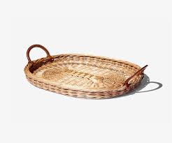 The serving tray is also an ideal housewarming gift. Wicker Tray Small Model Tableware Diptyque Paris
