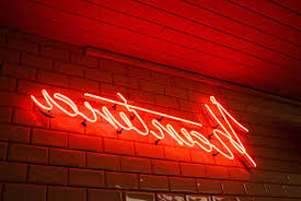 Hd wallpapers and background images Light Bar Neon Light Signage Turned On Neon Image Free Photo