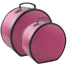 Cargo Travel Hat Case 2 Set Travel Hat Bags Pink Bag