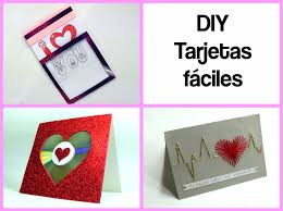 Con cualquiera de ellas podrás estar seguro de acertar, ya que disponemos de diseños muy variados y personalizables. 3 Tarjetas Faciles De Hacer Manualidades