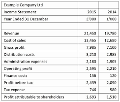 business income statement template lovely in e introduction financial balance sheet assertions audit