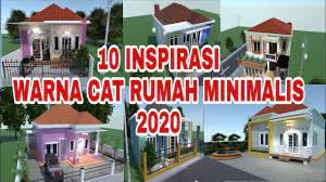Cukup cat dengan warna hitam rumah anda akan terlihat. 10 Inspirasi Warna Cat Rumah Minimalis 2020 Youtube