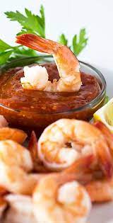 This is one easy crowd pleaser, with only 4 ingredients! Pin By Lorinda Duffield On Aaaaa Prawns Shrimps Cocktail Shrimp Recipes Shrimp Cocktail Easy Shrimp Cocktail