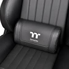 The x comfort series professional gaming chair comes with an exclusive carbon style faux leather design for those that desire ultimate luxury mixed with streamlined gaming aesthetics and true ergonomic form with maximum function; Gaming Stuhl Thermaltake X Comfort Premium 500 Black Retai K M Computer