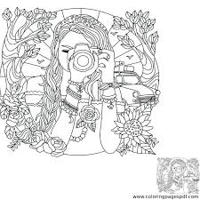 An adult coloring book with cute kawaii girls, fun japanese cartoons, and relaxing manga scenes (fantasy coloring books for adults). Apn7fnoxn L Am