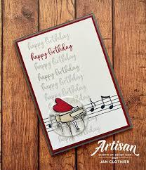 Well, maybe a couple of things are better, but a musical birthday card is definitely up there. 200 Cards With A Music Theme Ideas Cards Inspirational Cards Cards Handmade