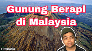 Di semenanjung malaysia 9 3. Gunung Berapi Di Malaysia Youtube