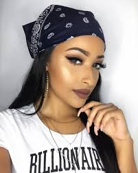 Short hair styles can be so versatile. Short Hair Hairstyle With Bandana Novocom Top