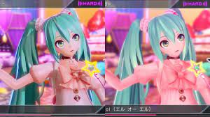 Hatsune Miku Project Diva X Ps4 Versus Ps Vita Comparison 2 Miku Hatsune Miku Hatsune Miku Project Diva