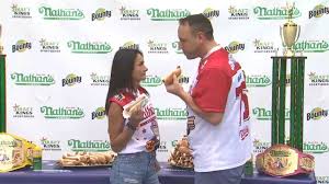 Over the years chestnut has taken part in the independence day event, chestnut has wolfed down a record 1,089 hot dogs. W3ramzf5tqwism