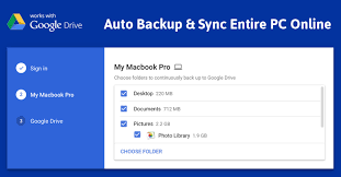 Backup your data and photos to google drive - onsite helper