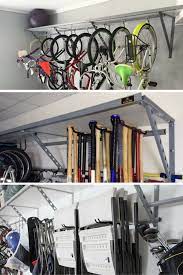 Rubber Coated Hooks Create A Safe And Secure Storage Options For A Variety Of Items Hanging Items In La Overhead Garage Storage Overhead Garage Garage Storage