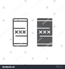Porn App Line Glyph Icon Sex Stock Vector (Royalty Free) 1616118238 |  Shutterstock