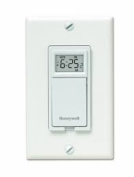 Honeywell 7 Day Programmable Timer Wall Timer Switches Amazon Com Light Switch Timer Light Switch Timer