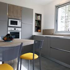 Cuisine Sans Poignee A Oudon Petit Meuble Rangement Cuisines Design Meuble Cuisine