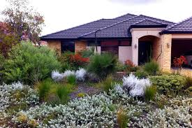 Small Shrubs And Ground Covers Planted Closer To Road And Trees And Taller Plants And Australian Garden Design Outdoor Gardens Design Australian Native Garden