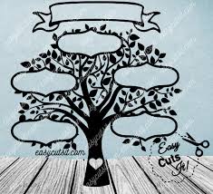 Download Family Tree 5 Svg Dxf Eps Pdf Plus Easycutsit Family Tree Drawing Family Tree Designs Family Tree Art PSD Mockup Templates