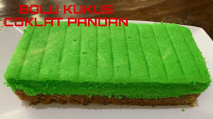 3 butir telur 150 gr tepung terigu 15 gelas belimbing 150 gr. Resep Bolu Kukus Pandan Coklat 3 Telur Youtube