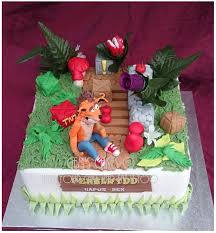 Crash Bandicoot Cake Gem S Cakes B011 Gem Cake Cake Crash Bandicoot