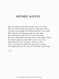 Untitled Photo Mother Nature Quotes Nature Quotes Eh Poems