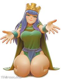 clash (series), clash of clans, clash royale, archer queen (clash of  clans), archer queen (clash royale) - Rule 34 World