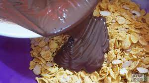 Resipi cornflakes tanpa oven yang mudah serta menjimatkan masa. Resepi Cornflakes Coklat Mudah Dan Rangup Tanpa Bakar Ayue Idris